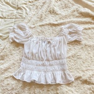 Forever 21 White Blouse